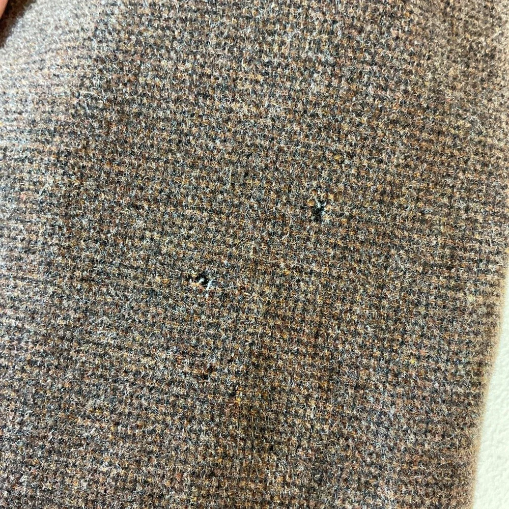 Ermenegildo Zegna Brown Tweed cashmere‎ blazer US 42 IT 52 Long Italy